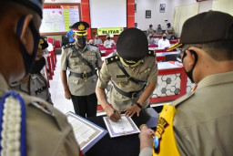 Kabag Ren Polres Blitar Berganti