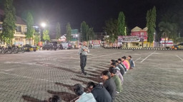 Pesta Miras, 16 Pemuda Diciduk Petugas