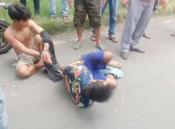 Dua Jambret di Margomulyo Dimassa, Video Viral di Medsos