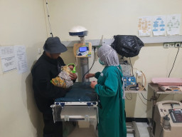 Bayi Laki-laki Dibuang di Tepi Hutan di Wilkum Polsek Doko