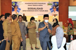 Pemkot Pasuruan Sosialisasikan Kenaikan UMK 2023