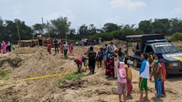 Bekas Kubangan Galian C Ilegal Makan Tumbal