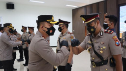Sejumlah PJU dan Kapolsek Jajaran Polres Gresik Dimutasi