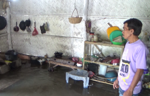 Luapan Sungai Gogosan Rendam Puluhan Rumah Warga