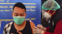 Puluhan Jurnalis dan kelompok Rentan Divaksinasi Covid-19