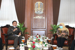 Bupati Sampaikan ke Gubernur Penanganan Banjir dan Ring Road Utara