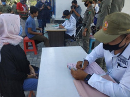 Pelanggar Prokes Sidoarjo Cenderung Menurun