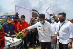 Mentan Luncurkan Layanan Mobil Uji Tanah Petrokimia Gresik