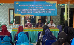 Anggota DPRD Gresik Minta Dinkes Gencarkan Sosialisasi Program Berobat Gratis