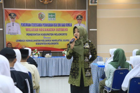 Bina Siswa SMP dan SMA Sederajat se-Kecamatan Jatirejo, Bupati Harap Dapat Cegah Pernikahan Anak Usia Dini