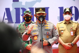 Cegah Lonjakan COVID-19 saat Libur Nataru, Kapolri: Tak Boleh Abai dan Prokes Tetap Kuat
