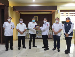 Kalaksa BPBD Jatim tinjau Giat Lomba Destana di Kota Kediri