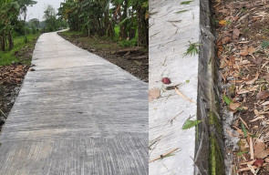 Proyek JUT di Jombang Disinyalir Tak Sesuai Spek