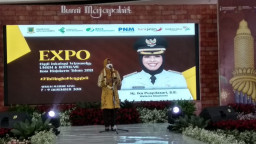 Dihadiri Sesmenkop UKM, Pembukaan Expo Inkubasi UMKM dan Koperasi Berlangsung Semarak