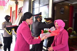 Kapolres Blitar Lepas 18 Purnawirawan Polri