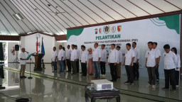 Pengurus PWI Bojonegoro Periode 2022-2025 Dilantik