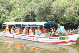 Desa Wisata Kemudi Warrior di Gresik Diresmikan