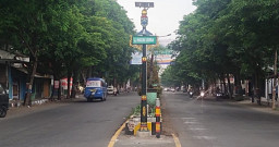 Pemasangan 20 Unit Papan Nama Jalan Telan Anggaran Rp 96 Juta