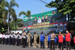 Berikan Rasa Aman dan Nyaman bagi Pemudik, Polres Blitar Kota Dirikan 6 Pos Pam, Pos Terpadu dan Pos Kesehatan