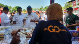 Pemprov Jatim dan Pemkab Nganjuk Gelar Pasar Pangan Murah