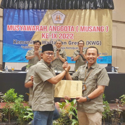 Miftahul Arif, Nakhoda Baru Komunitas Wartawan Gresik