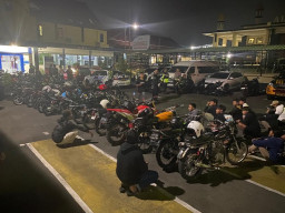 Polres Blitar Kota Tindak Tegas para Pembalap Liar