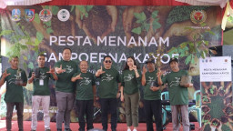 Kelestarian Hutan di Hari Esok, Sampoerna Kayoe Tanam Ribuan Pohon Untuk