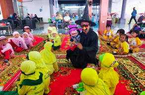 Lewat Dongeng, Daop 8 Edukasi Anak-anak TK Agar Terapkan Pola Hidup Bersih dan Sehat