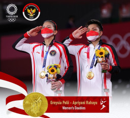 Raih Medali Emas Pertama, 2 Altet Bulutangkis Diganjar Bonus 500 Juta