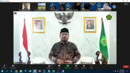 Hadiri Wisuda Unhasy, Menag Yaqut Ajak Wisudawan Mengimplementasikan Ilmunya Untuk NKRI