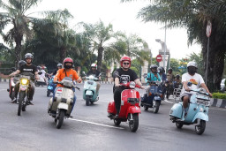 Panjalu Scooter Festival Sukses Digelar, Mas Ditho Berikan Banyak Doorprize