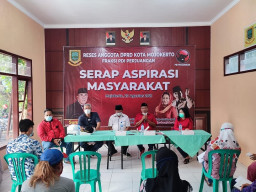 DPRD Kota Mojokerto Gelar Reses Dengan Prokes Ketat