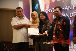 Penganugerahan Lomba Desain Grafis, Diskominfo Ingin KIM Dapat Tunjukkan Potensi Daerahnya Masing-Masing