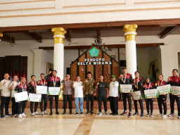 Bupati Sidoarjo Apresiasi Delapan Atlet Sidoarjo Sabet Medali Emas SEA Games 2023