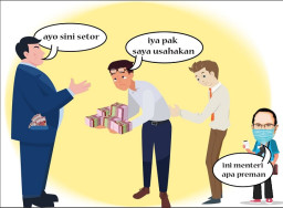 Kini Ada yang 'Peras' Dirjen Rp 40 M