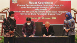 Gandeng Dinas Pendidikan Jawa Timur, Bank Jatim Salurkan Dana BOS