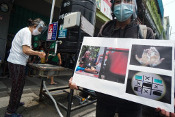 FOTO: Sosialisasi Bahaya Covid-19 Dengan Karya Foto