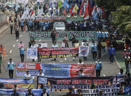 Demo Buruh Makin Sangar!