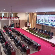 DPRD Lamongan Sukses Gelar Paripurna Serah Terima Jabatan Bupati