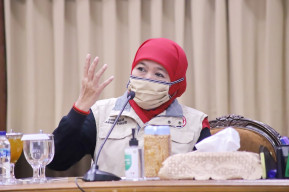 Cegah Lonjakan Kasus Covid, Gubernur Khofifah Ingatkan Masyarakat Batasi Mobilitas Saat Nataru