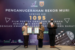 Gebyar KIE Film Pendek Obat dan Makanan Dorong Generasi Muda Jabar Berpikir Kreatif dan Solutif