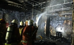 Gedung BBPMP Jatim di Ketintang Terbakar, 14 Orang Jadi Korban