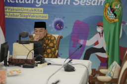 Gubernur Jabar Hadiri Acara Doa Bersama #PrayFromHome