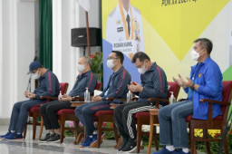 Gubernur Ridwan Kamil Lepas Kontingen PON Jabar