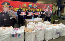 Gudang 1 Juta Pil Koplo di Kediri Digerebek Polisi