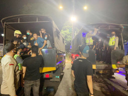 Ratusan Pebalap Liar Dites Rapid dan Urine