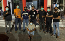 Satu Pembunuh Pedagang Pasar Kapasan Tertangkap di Madura