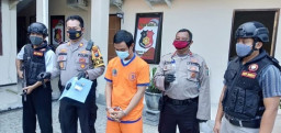 Satpam Edarkan Sabu di Lingkungan Perumahan City Home Regency