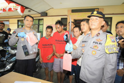 Komplotan Jambret Bersajam yang Resahkan Surabaya, Dibekuk Polsek Mulyorejo