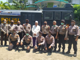 Ratusan Polisi Dikerahkan Amankan Pendaftaran Bapaslon ke KPU